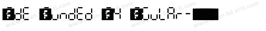 Rede Rounded F24 Regular字体转换